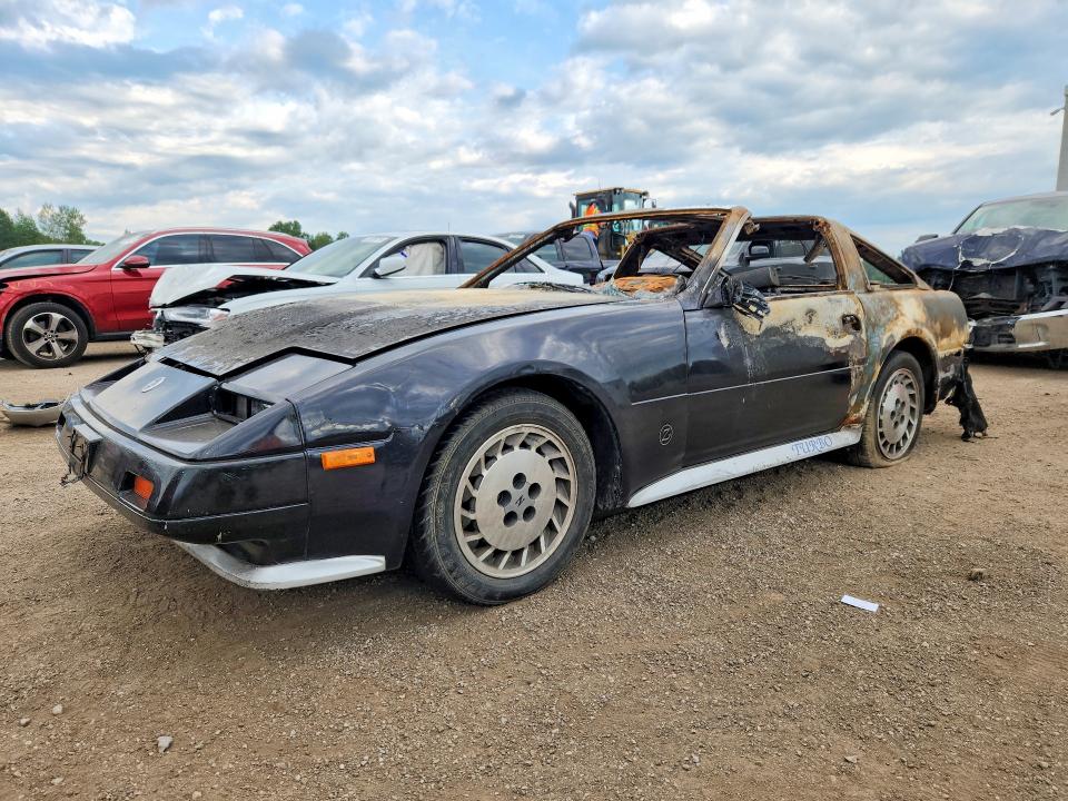 1986 Nissan 300zx VIN JN1CZ14S9GX105693 COPART salvage auction — BURN, On - Permit Irrepairable, sold $175 on 2026-07-28 (photo 1)