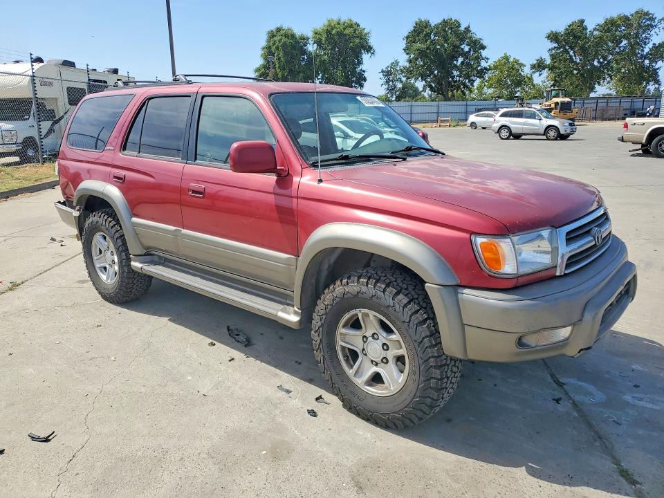 1999 Toyota 4runner VIN JT3HN87R0X0208515 COPART salvage auction — FRONT END, Ca - Salvage Certificate, sold $2,300 on 2026-07-13 (photo 4)