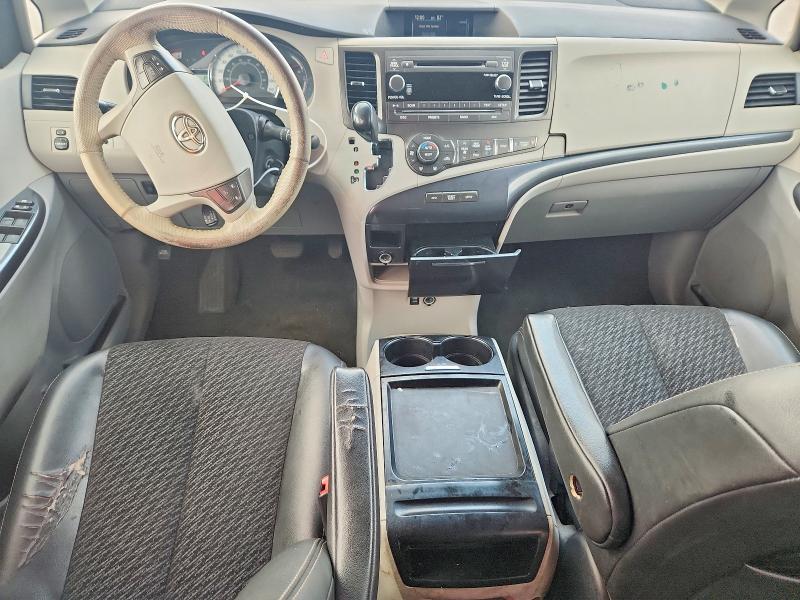 2011 Toyota Sienna VIN 5TDXK3DC0BS075490 COPART salvage auction — FRONT END, Mn - Cert Of Title-Prior Salvage, sold $1,600 on 2026-07-28 (photo 8)