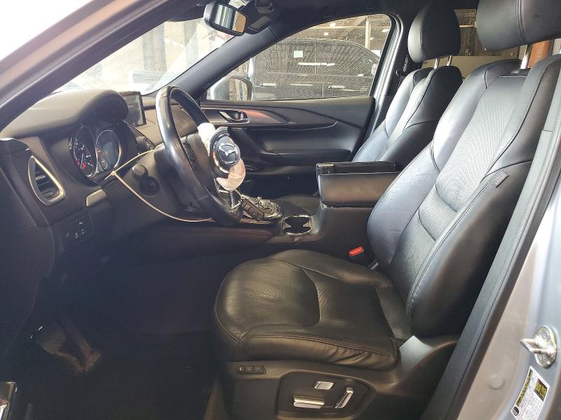 2018 Mazda Cx-9 VIN JM3TCBDY9J0210749 COPART salvage auction — FRONT END, Salvage Title, sold $550 on 2026-07-23 (photo 7)