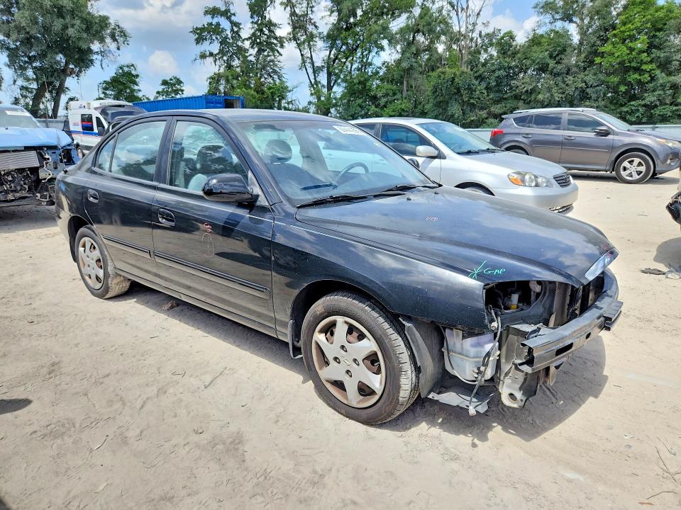 2005 Hyundai Elantra VIN KMHDN46D35U072360 COPART salvage auction — FRONT END, FL - CERT OF TITLE SLVG REBUILDABLE, sold $275 on 2026-07-21 (photo 4)