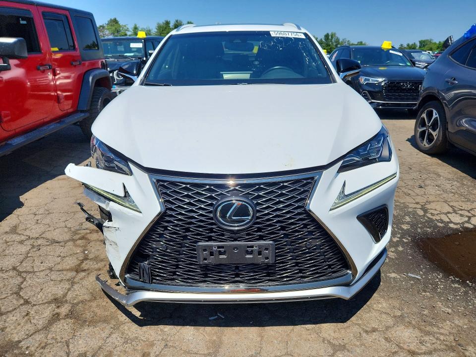 2019 Lexus Nx VIN JTJBARBZ3K2193982 COPART salvage auction — FRONT END, Ct - Cert Of Title-Salvage, sold $14,200 on 2026-07-14 (photo 5)