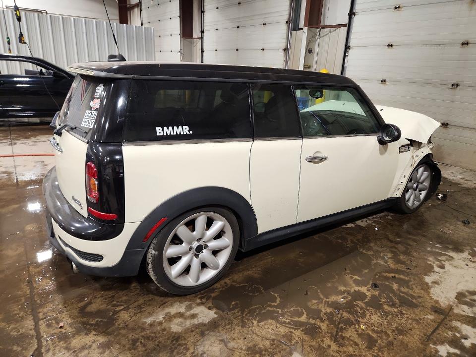 2009 Mini Cooper VIN WMWMM33599TP93578 COPART salvage auction — FRONT END, FL - CERT OF TITLE SLVG REBUILDABLE, sold $175 on 2026-07-21 (photo 3)