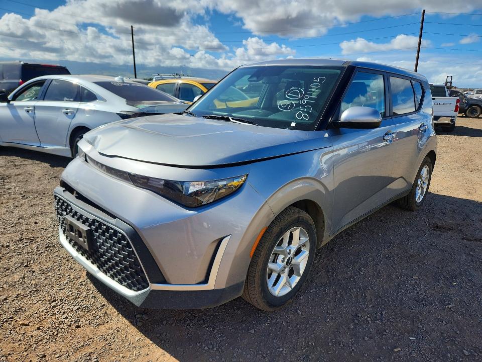 2025 Kia Soul VIN KNDJ23AU2S7936892 COPART salvage auction — FRONT END, Hi - Certificate Of Title, sold $2,350 on 2026-07-20 (photo 1)