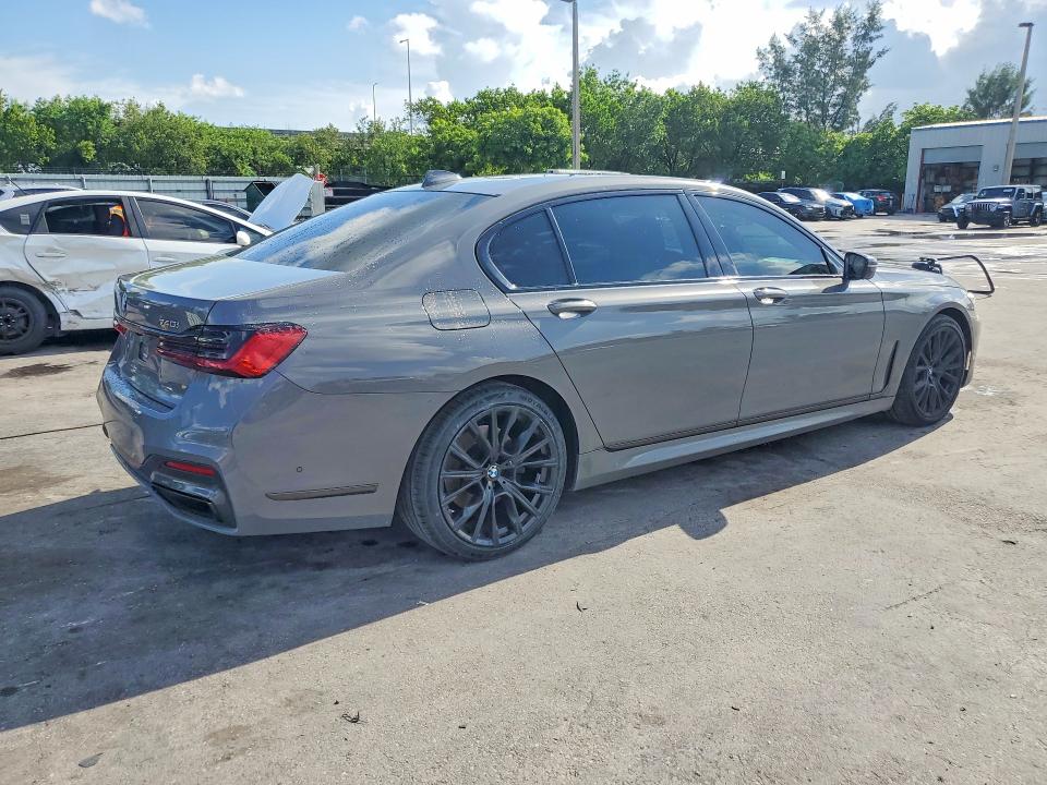 2022 BMW VIN WBA7T2C08NCJ42872 COPART salvage auction — FRONT END, Fl - Certificate Of Destruction, sold $14,500 on 2026-08-12 (photo 3)