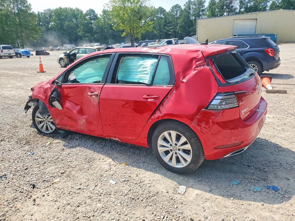 2018 Volkswagen Golf VIN 3VWG17AU5JM281004 COPART salvage auction — ALL OVER, Nc - Salvage Certificate Of Title, sold $425 on 2026-08-07 (photo 2)