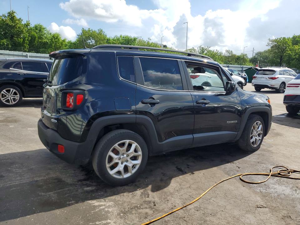 2018 Jeep Renegade VIN ZACCJABB4JPG84027 COPART salvage auction — SIDE, Fl - Cert Of Title Slvg Rebuildable, sold $1,250 on 2026-08-12 (photo 3)
