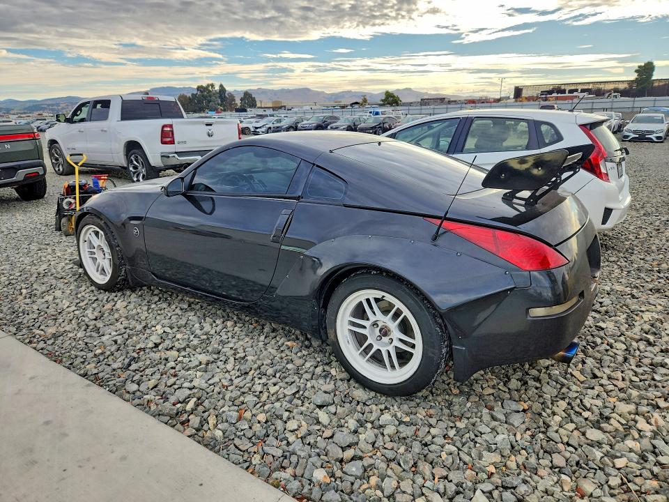 2005 Nissan 350z VIN JN1AZ34D85M608280 COPART salvage auction — ROOF, CA - SALVAGE CERTIFICATE, sold $15 on 2026-07-30 (photo 2)