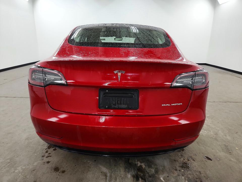 2022 Tesla Model 3 VIN 5YJ3E1EB1NF290644 COPART salvage auction — UNDERCARRIAGE, Fl - Certificate Of Title, sold $10,700 on 2026-07-27 (photo 6)