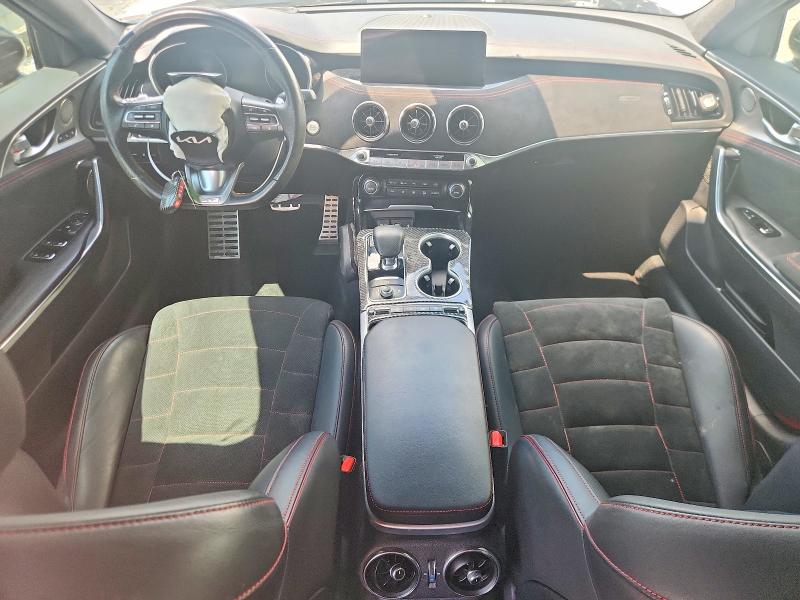2023 Kia Stinger VIN KNAE55LC8P6123270 COPART salvage auction — FRONT END, Oh - Certificate Of Title (P), sold $2,000 on 2026-07-28 (photo 8)