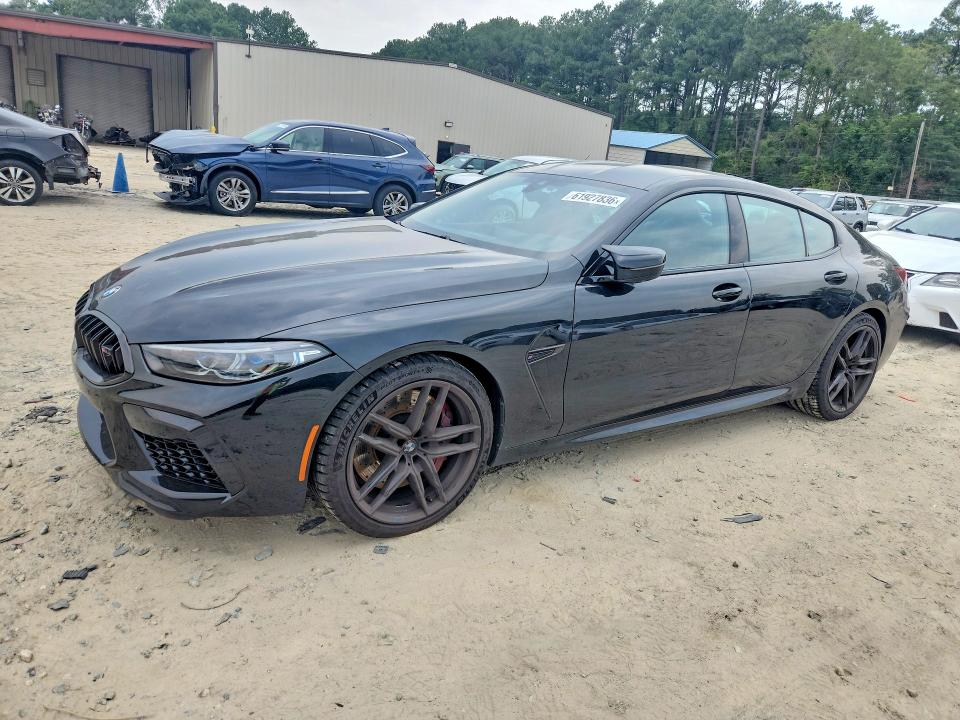 2024 BMW M8 VIN WBSGV0C03RCP95948 COPART salvage auction — WATER/FLOOD, Salvage Title, sold $47,500 on 2026-09-15 (photo 1)