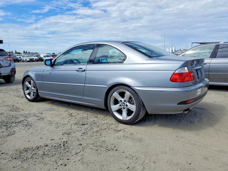 2005 BMW 3er VIN WBABD33445JY98887 COPART salvage auction — FRONT END, Ca - Salvage Certificate, sold $1,750 on 2026-08-04 (photo 2)