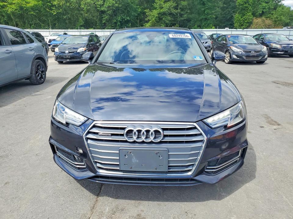 2018 Audi A4 VIN WAUDNAF43JA171014 COPART salvage auction — WATER/FLOOD, Nj - Cert Of Title-Salvage Flood, sold $2,250 on 2026-07-28 (photo 5)