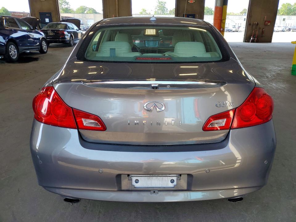 2010 Infiniti G37 VIN JN1CV6AR0AM458309 COPART salvage auction — MINOR DENT/SCRATCHES, Mn - Certificate Of Title, sold $675 on 2026-07-21 (photo 6)