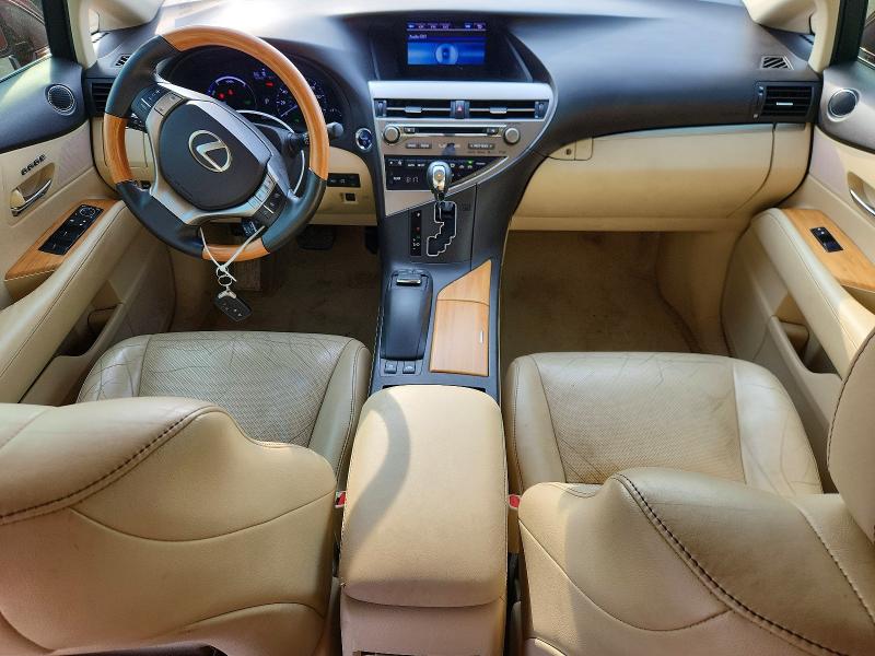 2015 Lexus Rx 450h VIN 2T2BC1BA2FC008008 COPART salvage auction — WATER/FLOOD, Il - Salvage Cert-Flood, sold $7,000 on 2026-08-25 (photo 8)