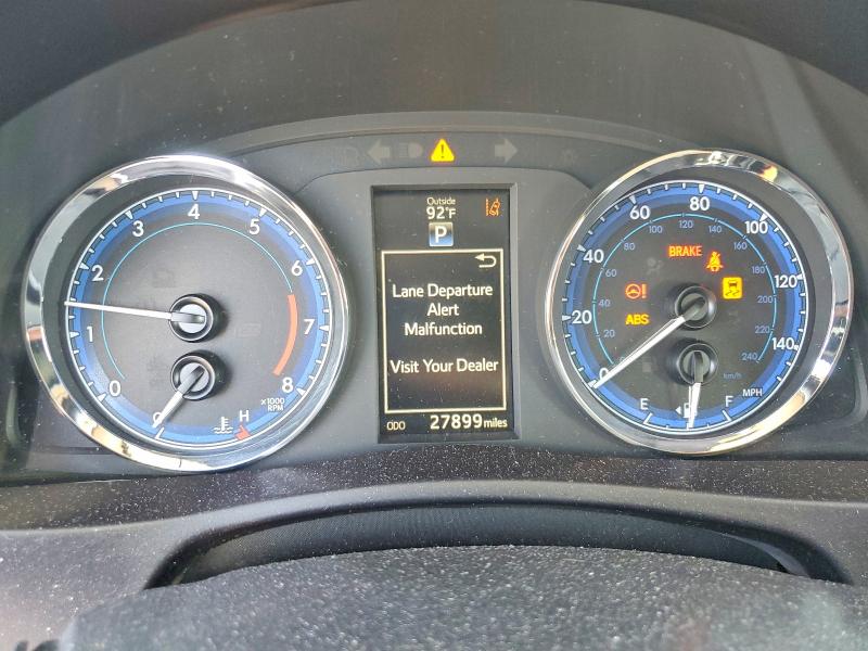 2017 Toyota Corolla VIN 5YFBURHE4HP677667 COPART salvage auction — FRONT END, Ca - Salvage Certificate, sold $4,300 on 2026-07-30 (photo 9)