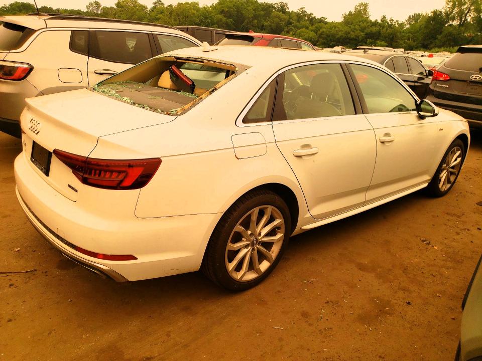 2019 Audi A4 VIN WAUDNAF4XKA113550 COPART salvage auction — ROOF, CT - CERT OF TITLE-SALVAGE, sold $1,000 on 2026-07-21 (photo 3)
