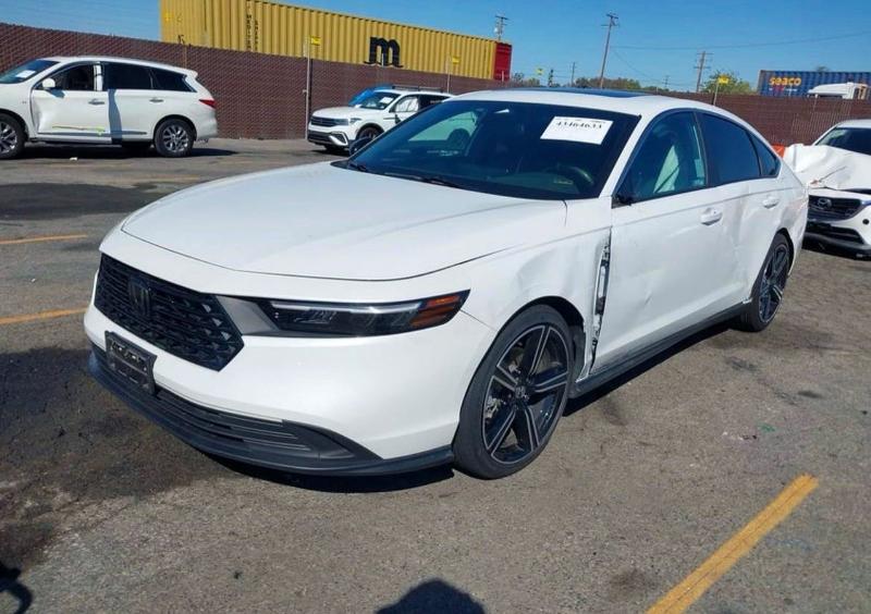 2024 Honda Accord VIN 1HGCY2F56RA006012 COPART salvage auction — SIDE, Ca - Salvage Certificate (P), sold $9,500 on 2026-07-27 (photo 2)