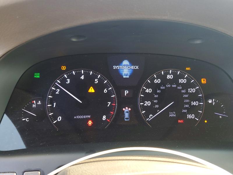 2011 Lexus Ls 460 VIN JTHCL5EF6B5011930 COPART salvage auction — FRONT END, Ny - Mv-907A Salvage Certificate, sold $725 on 2026-07-23 (photo 9)
