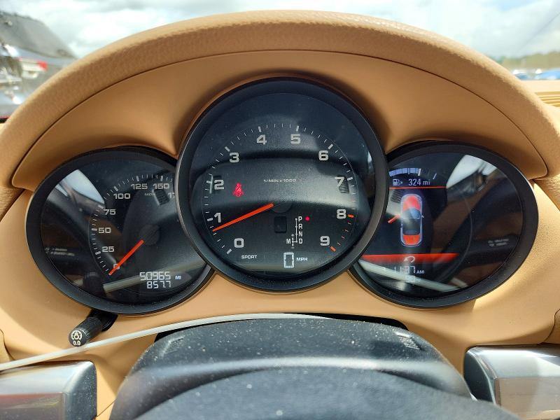 2013 Porsche Boxster VIN WP0CA2A88DS114235 COPART salvage auction — REAR END, Ga - Cert Of Title-Salvage, sold $18,600 on 2026-08-25 (photo 9)