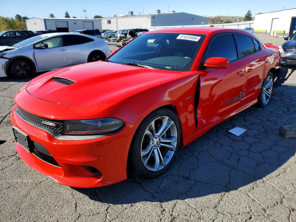 2022 Dodge Charger VIN 2C3CDXCT5NH259221 — COPART salvage auction photo