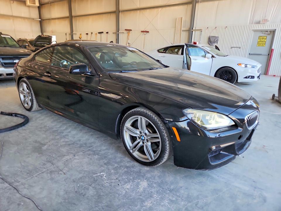 2015 BMW 6er VIN WBALY1C51FDZ73552 COPART salvage auction — HAIL, Ne - Cert Of Title-Salvage, sold $4,000 on 2026-07-28 (photo 4)