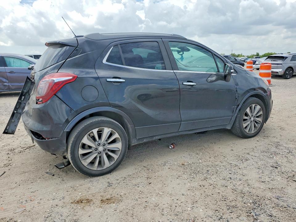 2018 Buick Encore VIN KL4CJASB6JB659439 COPART salvage auction — REAR END, TX - SALVAGE VEHICLE TITLE (P), sold $575 on 2026-07-16 (photo 3)