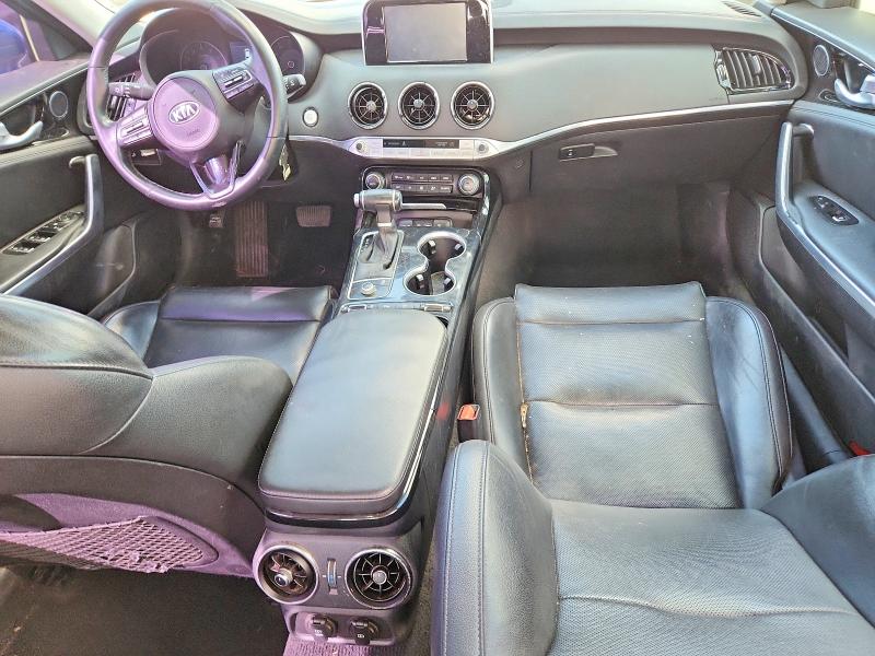 2019 Kia Stinger VIN KNAE15LA3K6060050 COPART salvage auction — FRONT END, LA - CERTIFICATE OF TITLE, sold $2,650 on 2026-07-29 (photo 8)