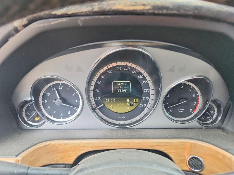 2011 Mercedes-benz E-class VIN WDDHF9AB8BA492754 COPART salvage auction — FRONT END, Ab - Bos - Salvage, sold $2,650 on 2026-08-04 (photo 9)