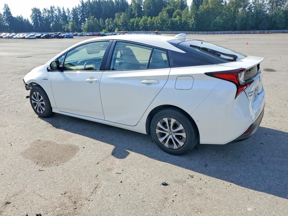 2020 Toyota Prius VIN JTDL9RFU1L3021587 COPART salvage auction — FRONT END, WA - BILL OF SALE, sold $2,900 on 2026-07-27 (photo 2)