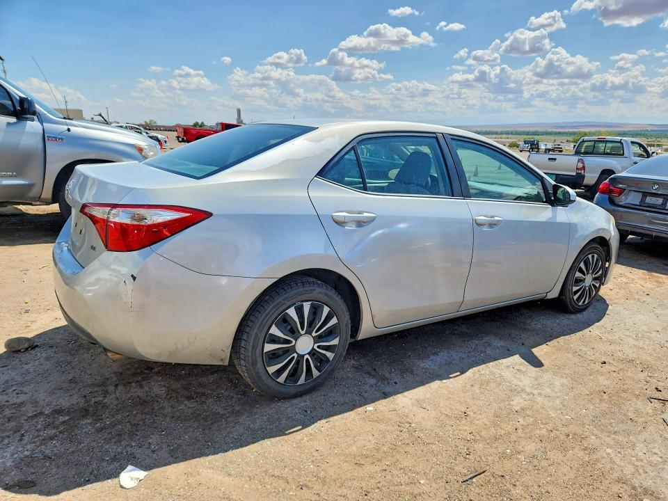 2016 Toyota Corolla VIN 5YFBURHE8GP561175 COPART salvage auction — REAR END, NM - CERTIFICATE OF TITLE, sold $200 on 2026-07-23 (photo 3)