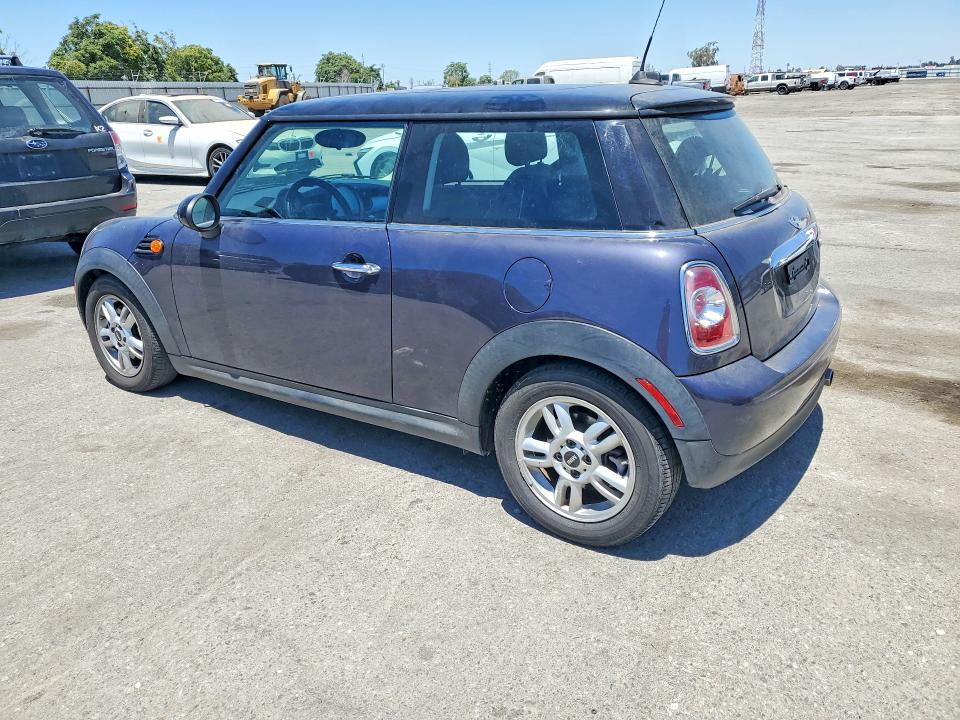 2013 Mini Cooper VIN WMWSU3C56DT545949 COPART salvage auction — SIDE, Ca - Salvage Certificate, sold $525 on 2026-07-17 (photo 2)