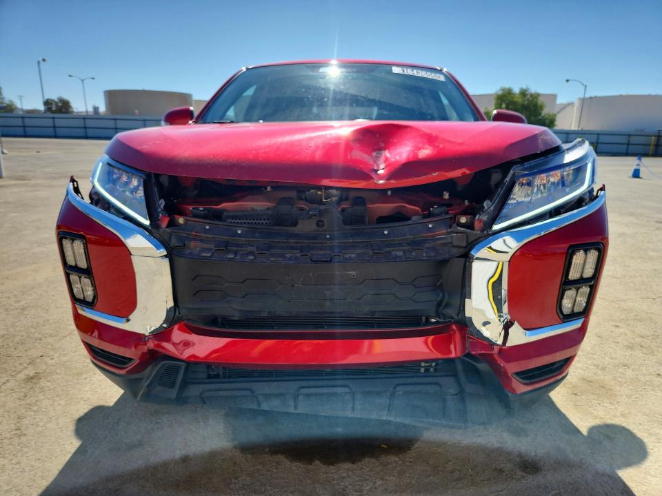 2024 Mitsubishi Outlander sport VIN JA4ARUAU5RU018321 COPART salvage auction — FRONT END, FL - CERT OF TITLE SLVG REBUILDABLE (P), sold $4,900 on 2026-08-03 (photo 5)
