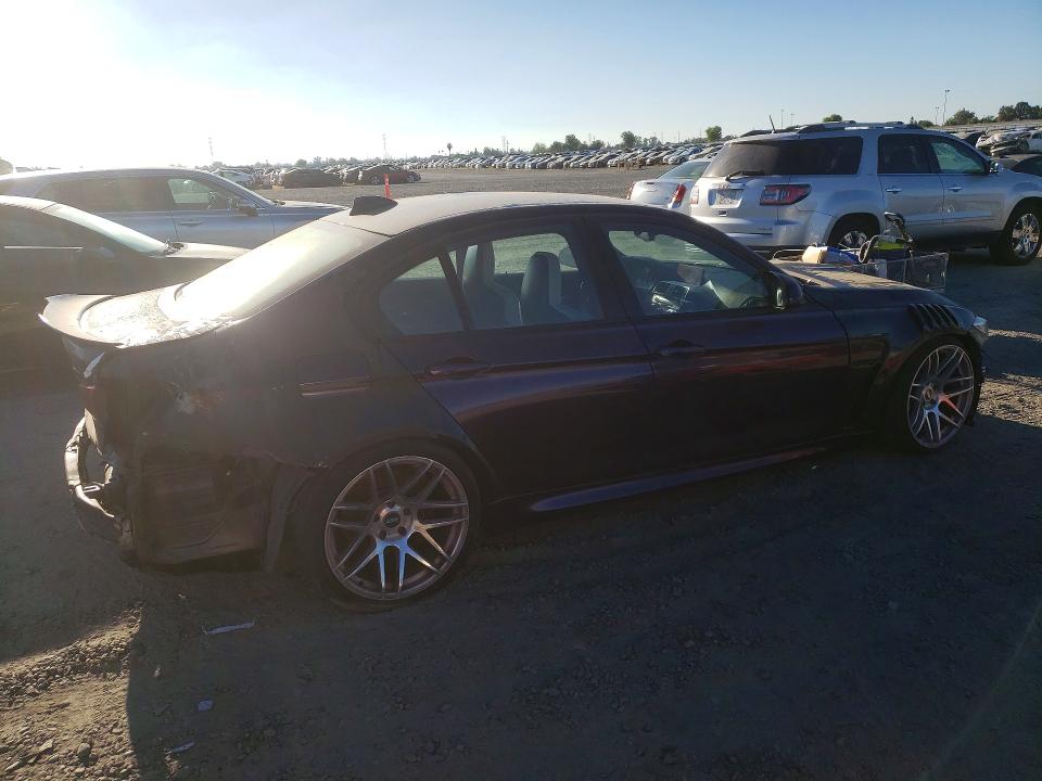 2016 BMW M3 VIN WBS8M9C50G5D31799 COPART salvage auction — FRONT END, Ca - Dis/Dlr/Exp Only Clean Title (P), sold $25 on 2026-07-28 (photo 3)