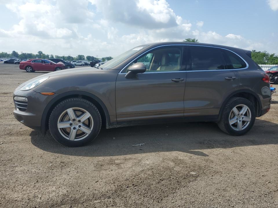 2011 Porsche Cayenne VIN WP1AB2A28BLA45231 COPART salvage auction — FRONT END, On - Permit No Brand - Unfit, sold $1,050 on 2026-08-18 (photo 1)