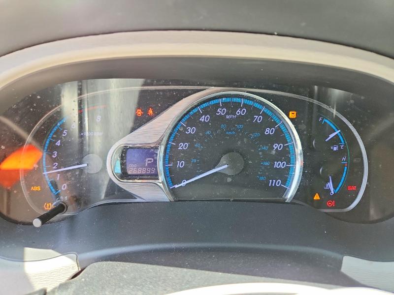 2012 Toyota Sienna VIN 5TDYK3DC7CS262747 COPART salvage auction — MINOR DENT/SCRATCHES, Md - Certificate Of Title, sold $275 on 2026-07-30 (photo 9)