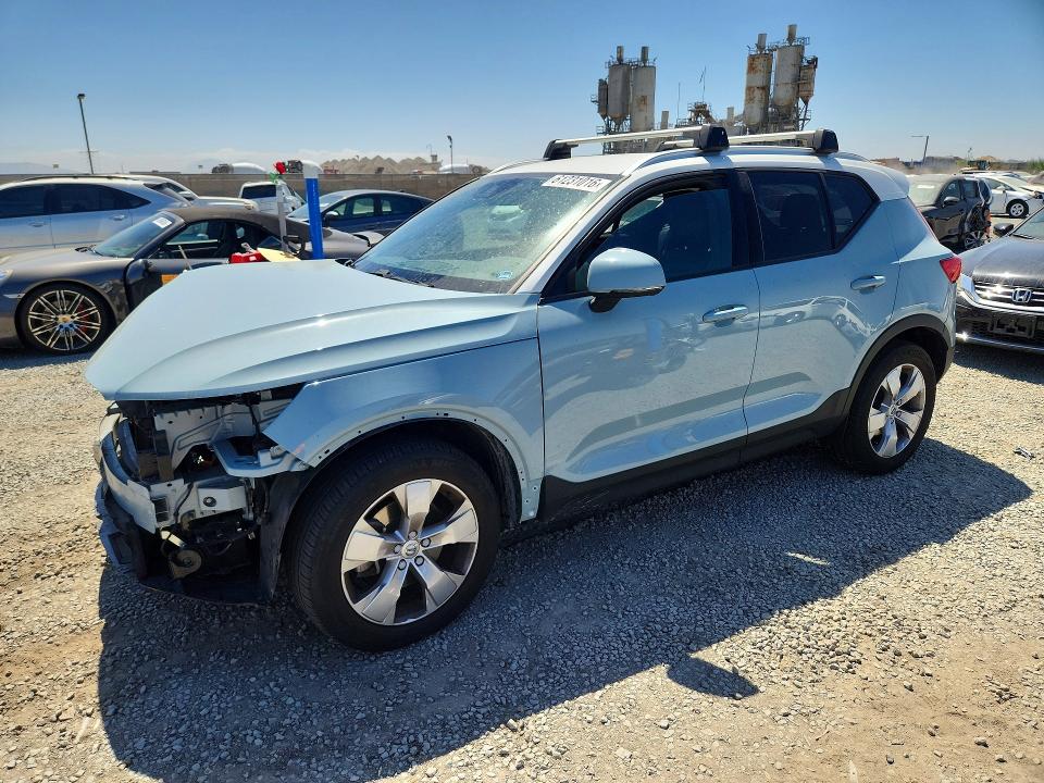 2019 Volvo Xc40 VIN YV4162UK7K2116293 COPART salvage auction — FRONT END, CA - SALVAGE CERTIFICATE, sold $1,300 on 2026-07-21 (photo 1)