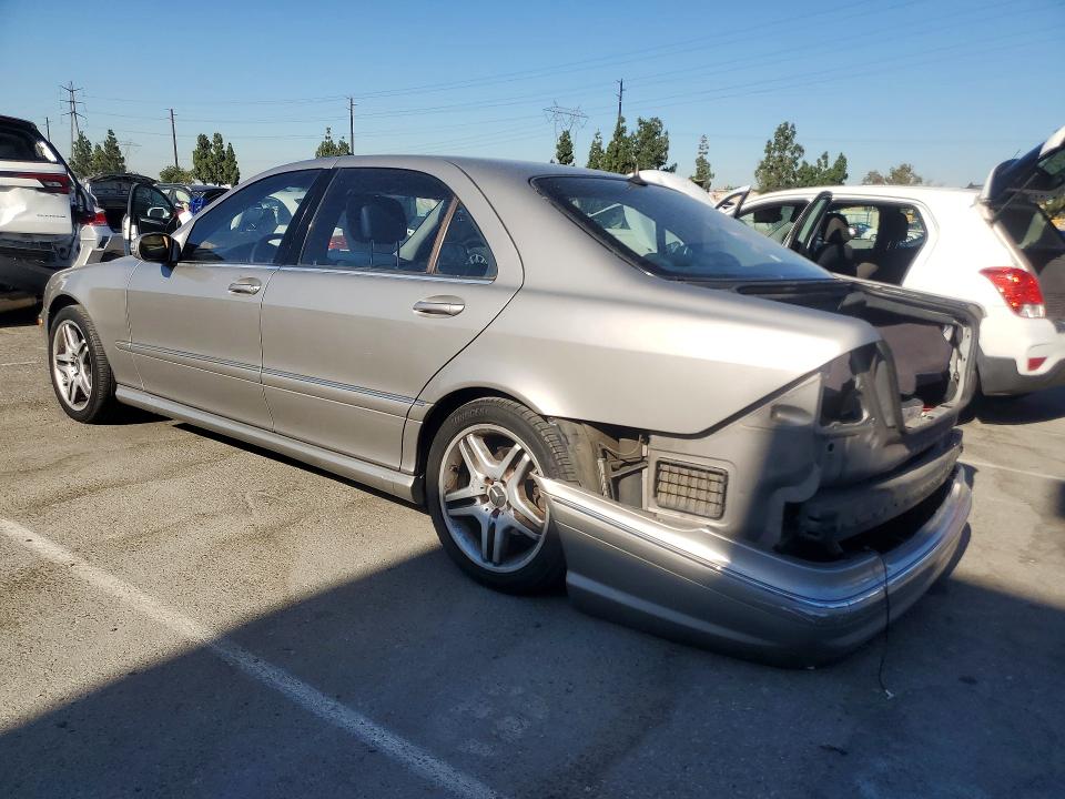 2006 Mercedes-benz S class VIN WDBNG75J66A473222 COPART salvage auction — REAR END, CA - SALVAGE CERTIFICATE, sold $150 on 2026-07-21 (photo 2)