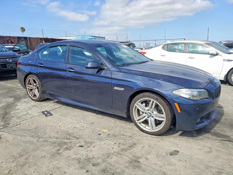 2014 BMW 5er VIN WBAXA5C53ED689349 COPART salvage auction — NORMAL WEAR, Ca - Dis/Dlr/Exp Only Clean Title, sold $2,250 on 2026-07-29 (photo 4)