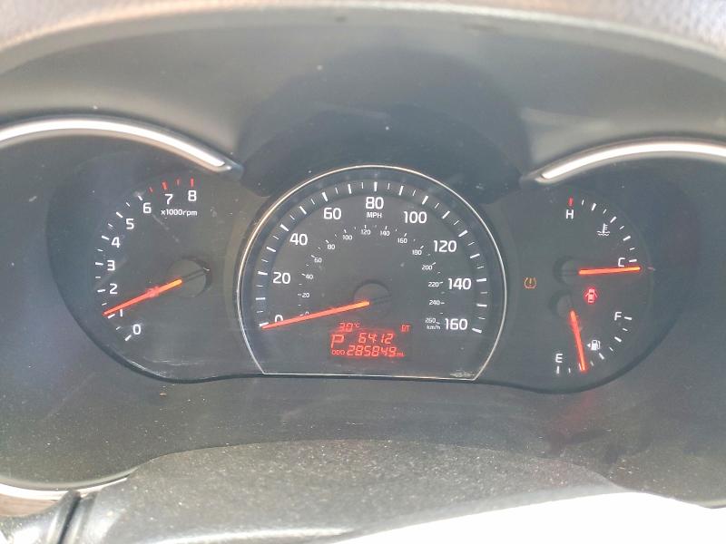 2015 Kia Sorento VIN 5XYKT4A67FG613343 COPART salvage auction — SIDE, CA - SALVAGE CERTIFICATE, sold $325 on 2026-07-27 (photo 9)