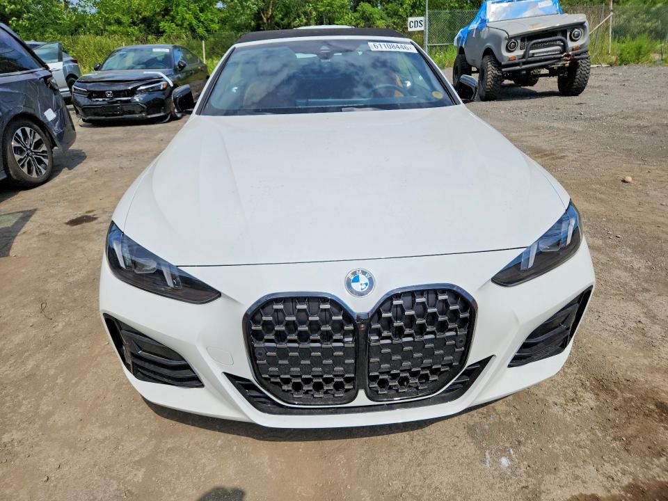2027 BMW 4er VIN WBA33DB04VCX71976 COPART salvage auction — REAR END, Nj - Cert Of Title-Salvage, sold $28,750 on 2026-07-30 (photo 5)