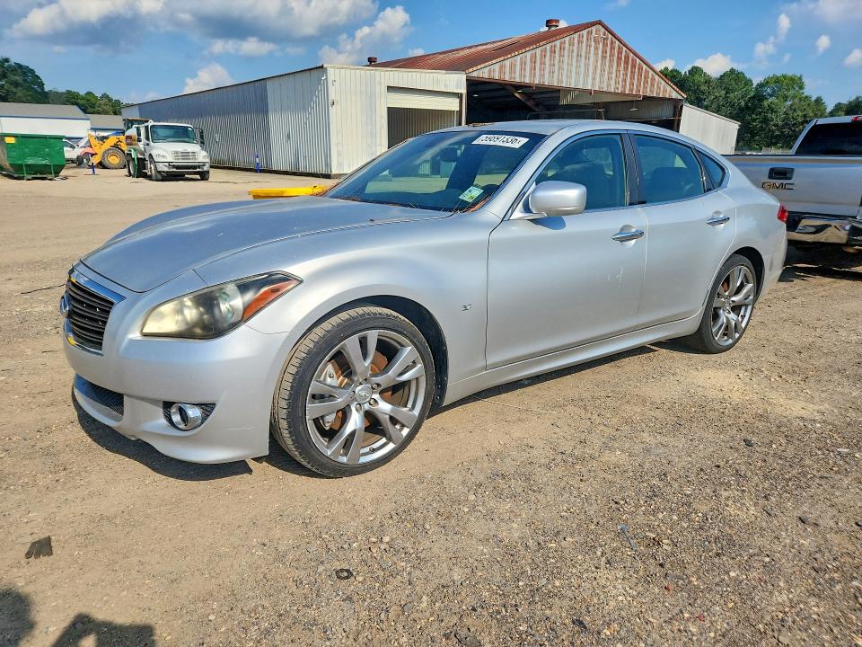 2014 Infiniti Q70 VIN JN1BY1AP4EM260553 COPART salvage auction — MINOR DENT/SCRATCHES, La - Certificate Of Title, sold $2,050 on 2026-07-31 (photo 1)