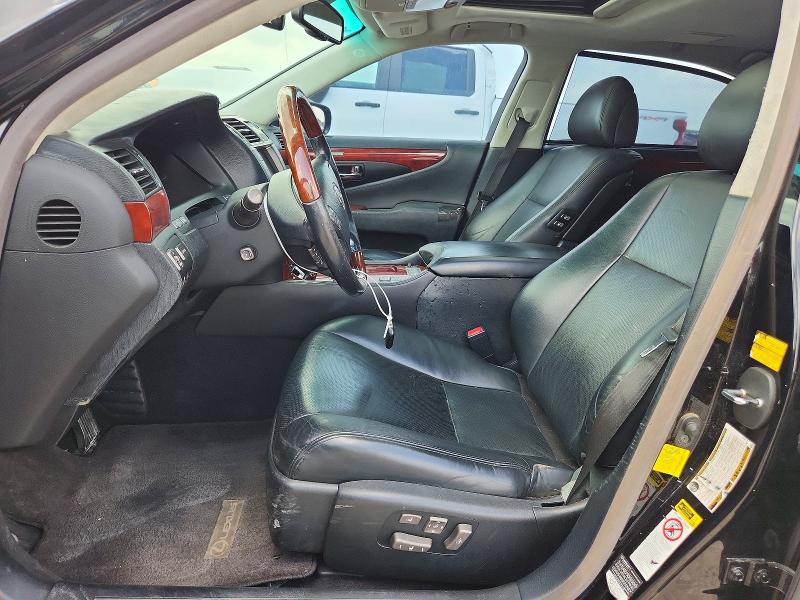 2011 Lexus Ls 460 VIN JTHGL5EF7B5043593 COPART salvage auction — MINOR DENT/SCRATCHES, Tx - Certificate Of Title (P), sold $1,750 on 2026-07-31 (photo 7)