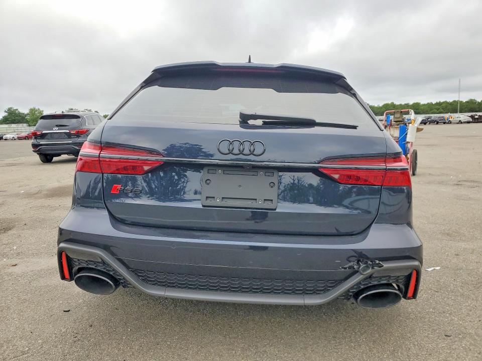 2025 Audi S6 VIN WUA1DBF26SN907521 COPART salvage auction — FRONT END, Ny - Mv-907A Salvage Certificate, sold $51,500 on 2026-08-03 (photo 6)