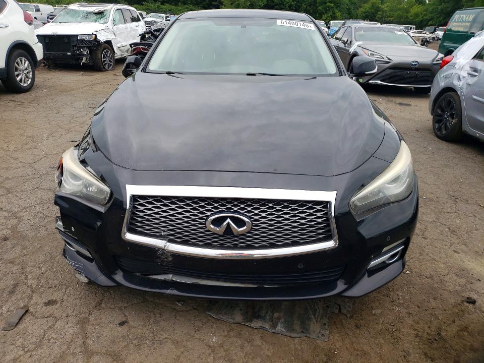 2016 Infiniti Q50 VIN JN1CV7AR7GM251284 COPART salvage auction — FRONT END, Ct - Cert Of Title-Salvage, sold $1,050 on 2026-07-31 (photo 5)
