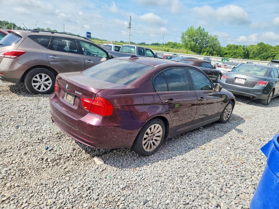 2009 BMW 3 series VIN WBAPH77539NM28921 COPART salvage auction — MECHANICAL, AL - CERTIFICATE OF TITLE, sold $375 on 2026-07-14 (photo 3)
