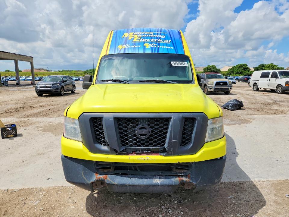 2012 Nissan VIN 1N6BF0LY3CN118900 COPART salvage auction — FRONT END, Salvage Title, sold $1,750 on 2026-07-30 (photo 5)