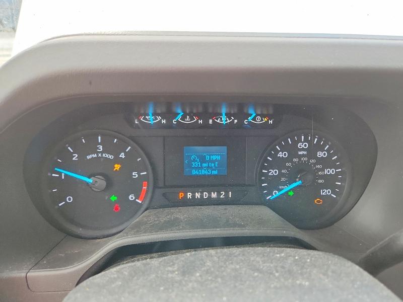2024 Ford Econoline VIN 1FDXE4FN4RDD27223 COPART salvage auction — FRONT END, Tn - Salvage Certificate, sold $11,700 on 2026-09-09 (photo 9)