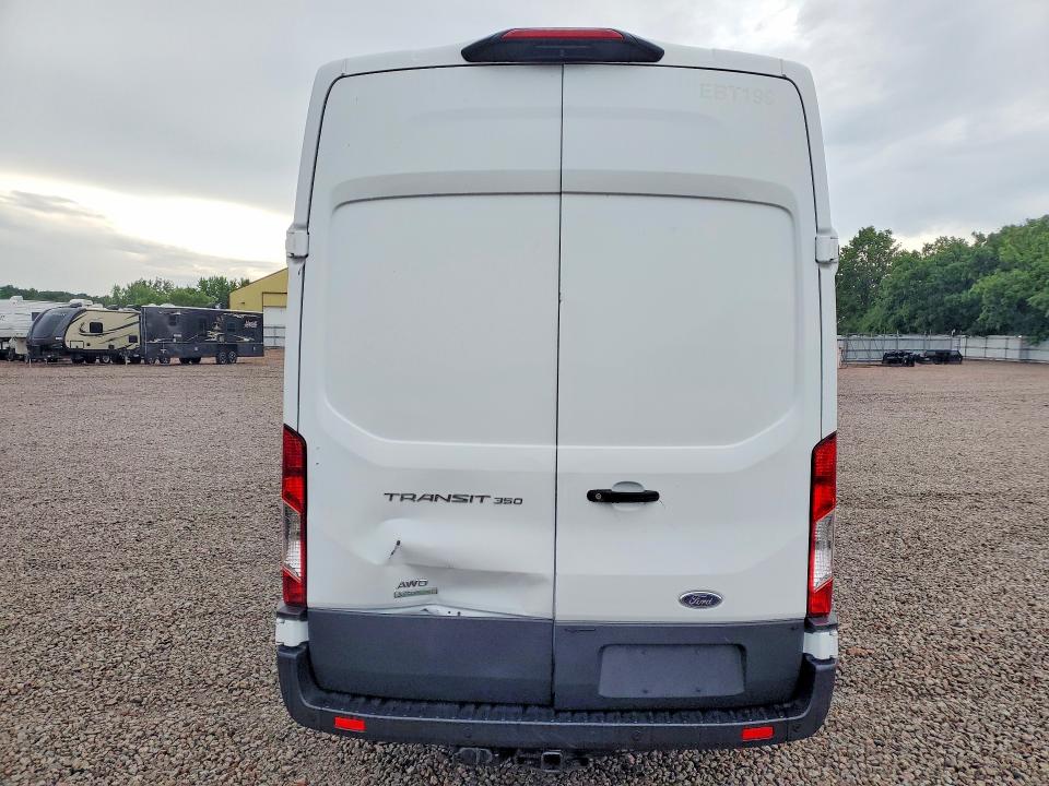 2021 Ford Transit VIN 1FTBW3UG6MKA51335 COPART salvage auction — REAR END, WI - CERTIFICATE OF TITLE, sold $18,400 on 2026-07-30 (photo 6)