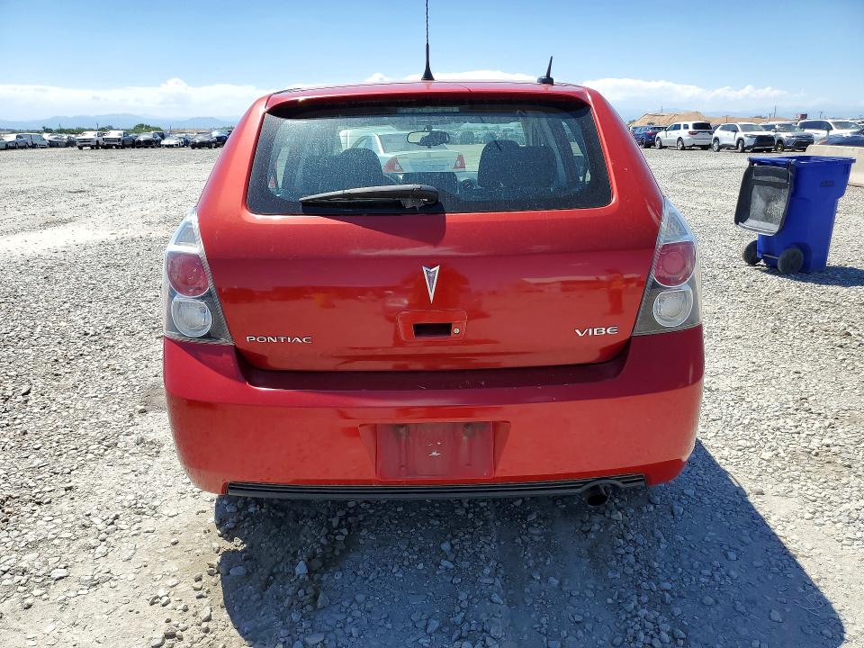 2009 Pontiac Vibe VIN 5Y2SP67839Z449748 COPART salvage auction — FRONT END, Co - Public - Salvage Title, sold $575 on 2026-07-16 (photo 6)